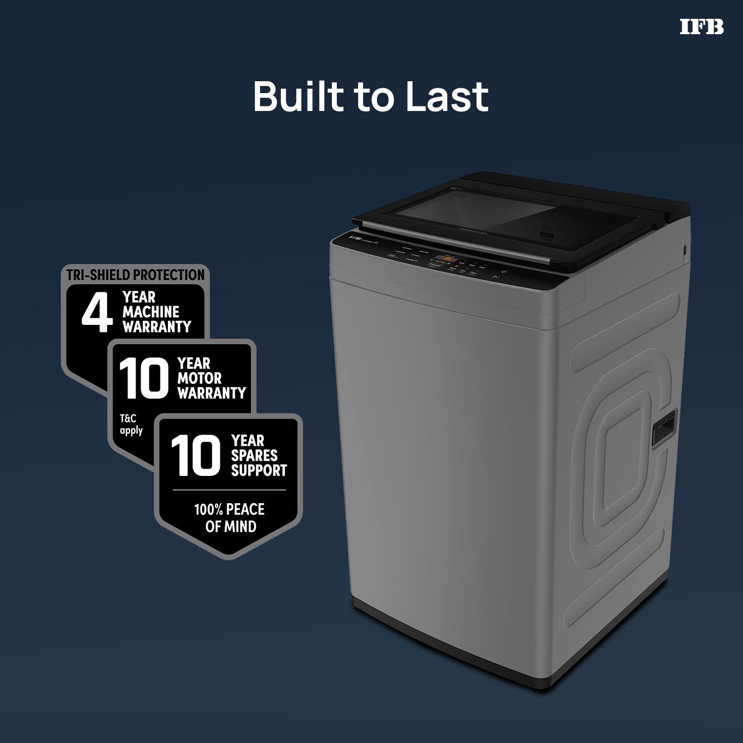 IFB TL650MG1 6.5 Kg 5 Star with Deep Clean® Technology, AI Powered, Fully Automatic Top Load Washing Machine (TL650MG1, ActivMix, Aqua Energie, Med Grey) MAHAJAN ELECTRONICS ONLINE