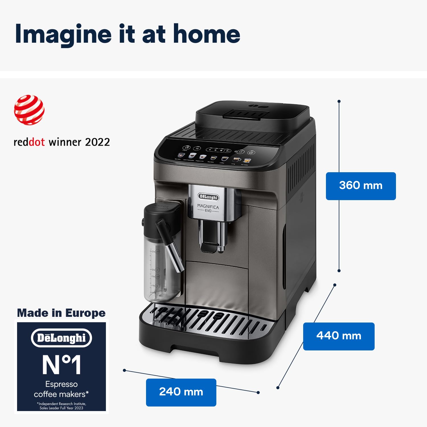 Delonghi Ecam290.81 - Magnifica Evo|Bean To Cup Fully Automatic Coffee Machine Mahajan Electronics Online