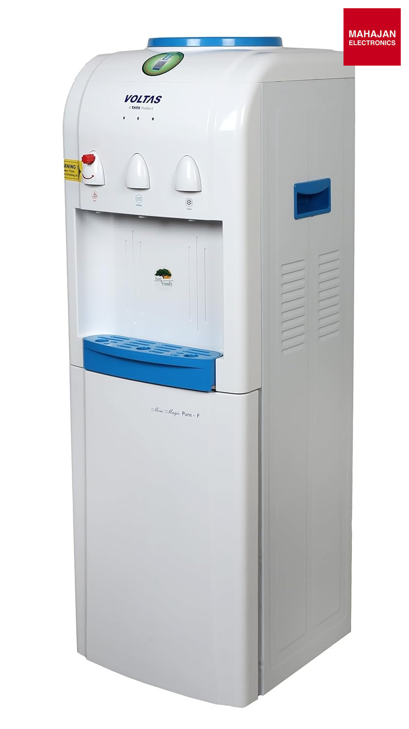Voltas Mini Magic Pure-F 500W Floor Mounted Water Dispenser | Hot, Normal & Cold Water | Without Cooling Cabinet | LED Indicators | 1-Year Warranty Mahajan Electronics online