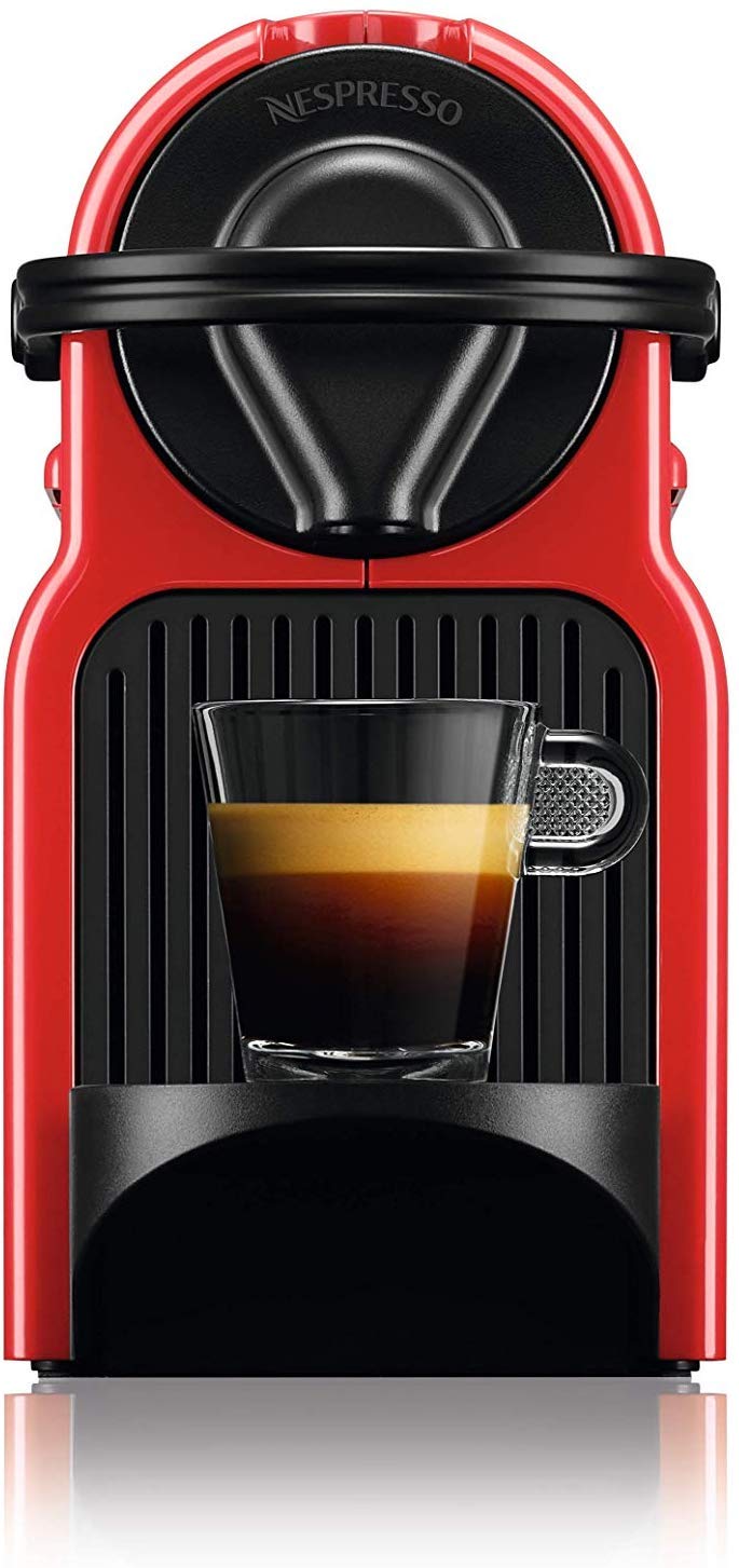Nespresso Inissia Coffee Capsule Machine, Red Mahajan Electronics Online