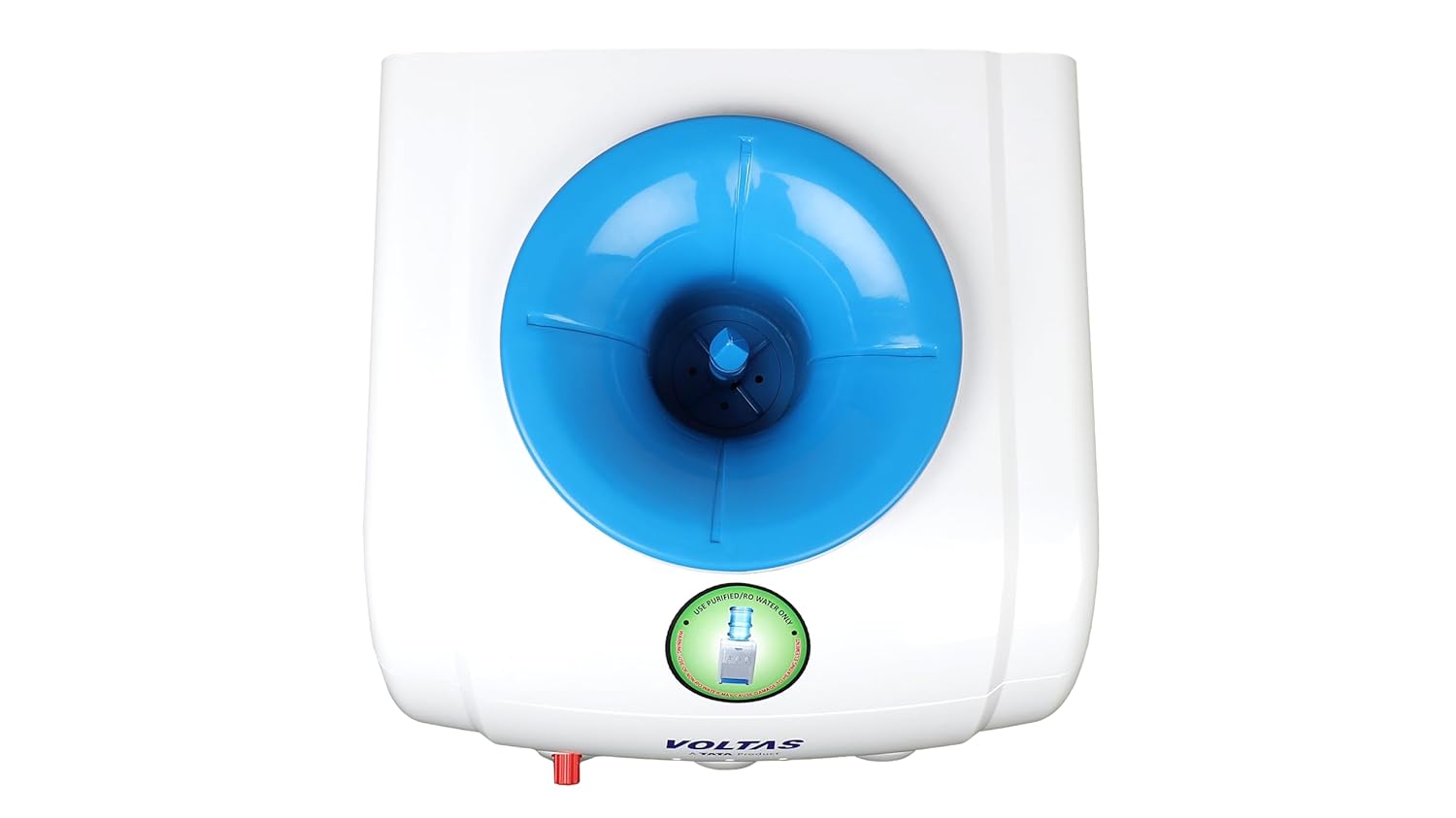 Voltas Mini Magic Pure-F Floor Mounted Water Dispenser | 500W | Hot, Normal, Cold Water | 20L Storage Cabinet | No Cooling Cabinet