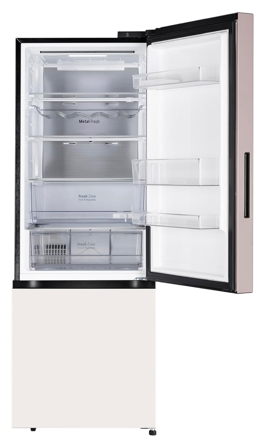 LG GL-B382FPTX 340 L,3 Star,Frost Free,Double Door,Smart Inverter Compressor,Bottom Freezer Refrigerator with DoorCooling+, AI ThinQ,Wi-Fi Convertible (Pink Tango, Express Freeze,Full Wine Rack) Mahajan Electronics Online