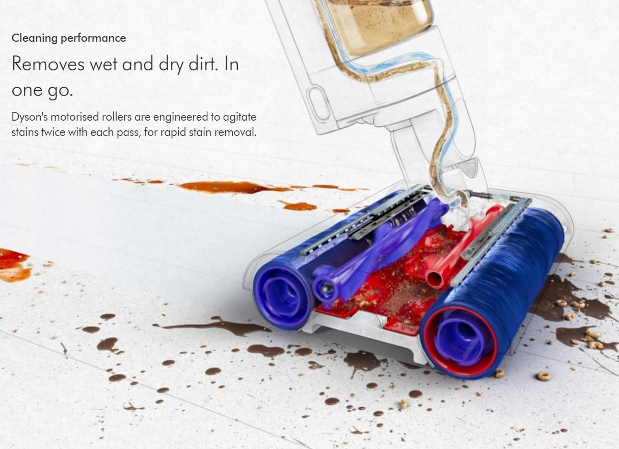 Dyson Wash G1™ Wet Floor Vacuum Cleaner WR01 International Version - Blue/Black Mahajan Electronics Online