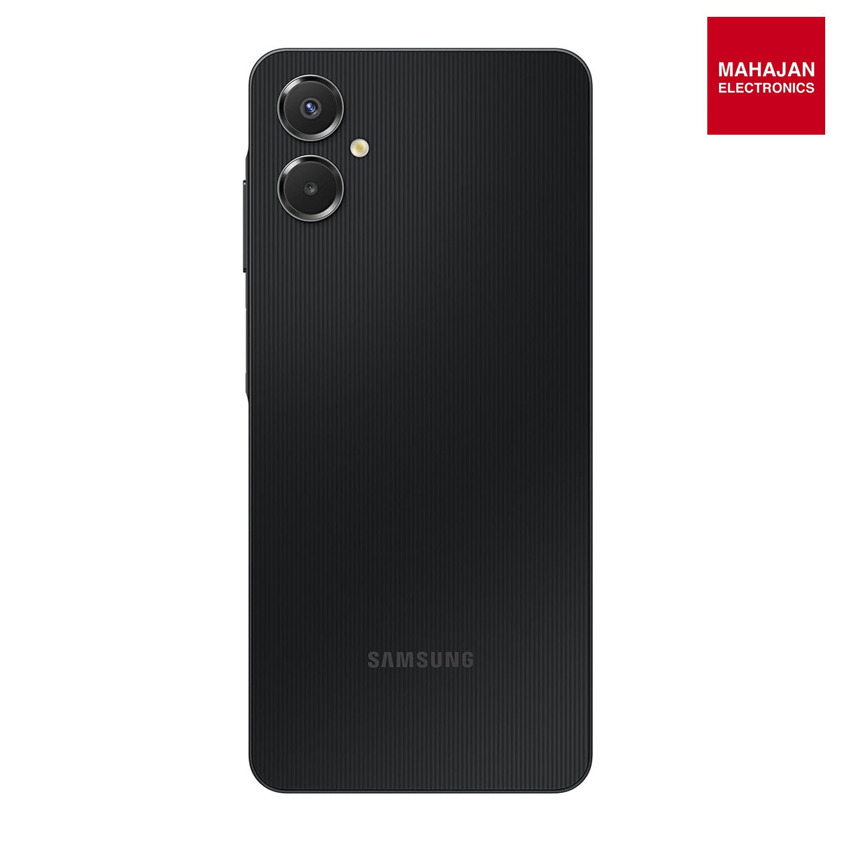 Samsung Galaxy A06 5G (Black, 6GB RAM, 128GB Storage)| True 5G with 12 5G Bands | 50MP Dual Camera | 4 Gen Updates | IP54 | Voice Focus | Without Adapter – Mahajan Electronics Online.