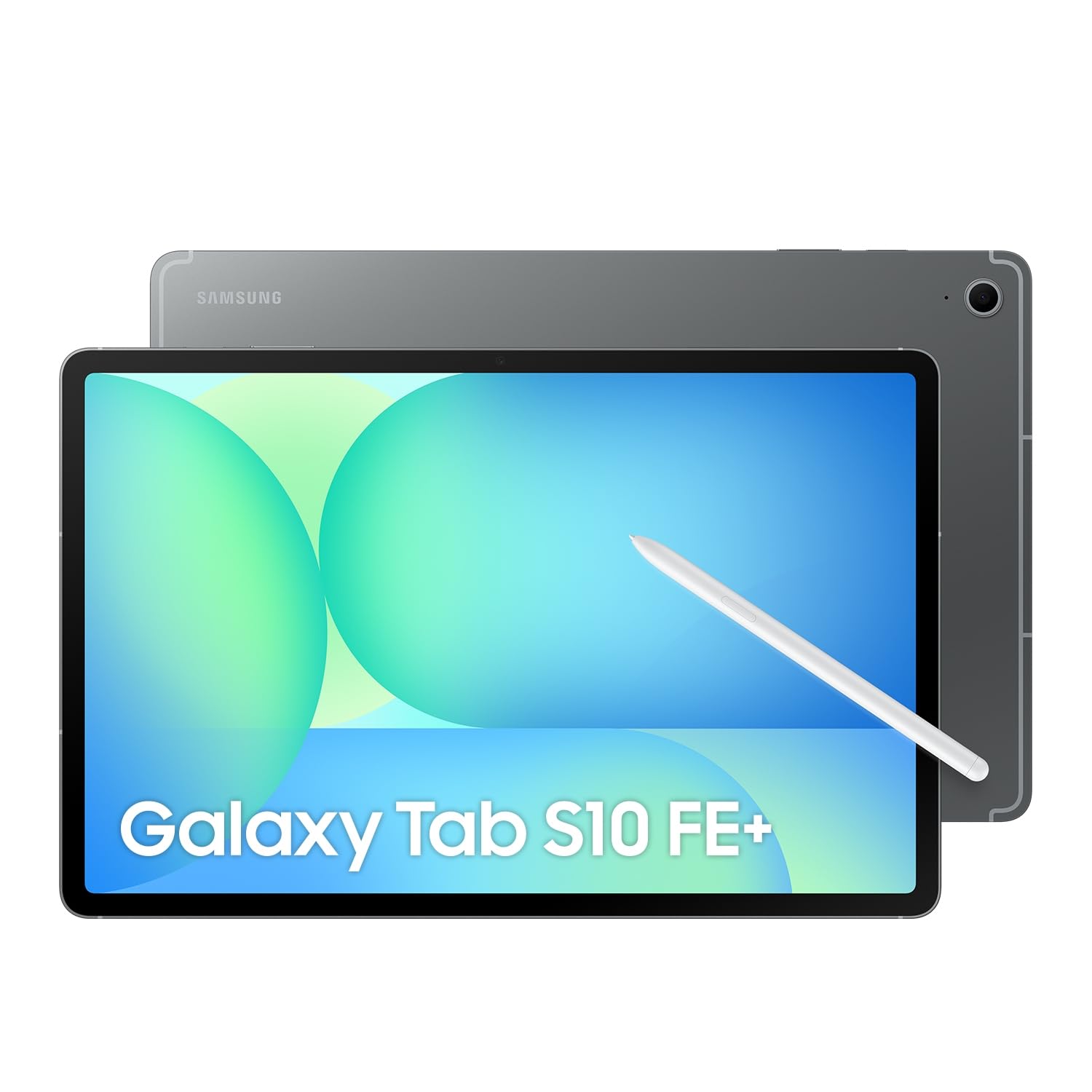 Samsung Galaxy Tab S10 FE+, S Pen in-Box, 27.7 cm (13.1 inch) LCD Display, 8 GB RAM, 128 GB Storage, Wi-Fi + 5G Tablet, Gray Mahajan Electronics Online