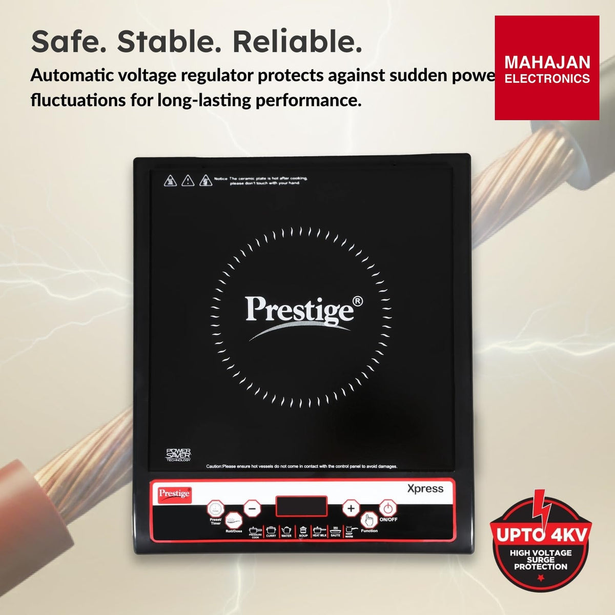 Prestige Xpress 1200 W Induction Cooktop – Mahajan Electronics Online.