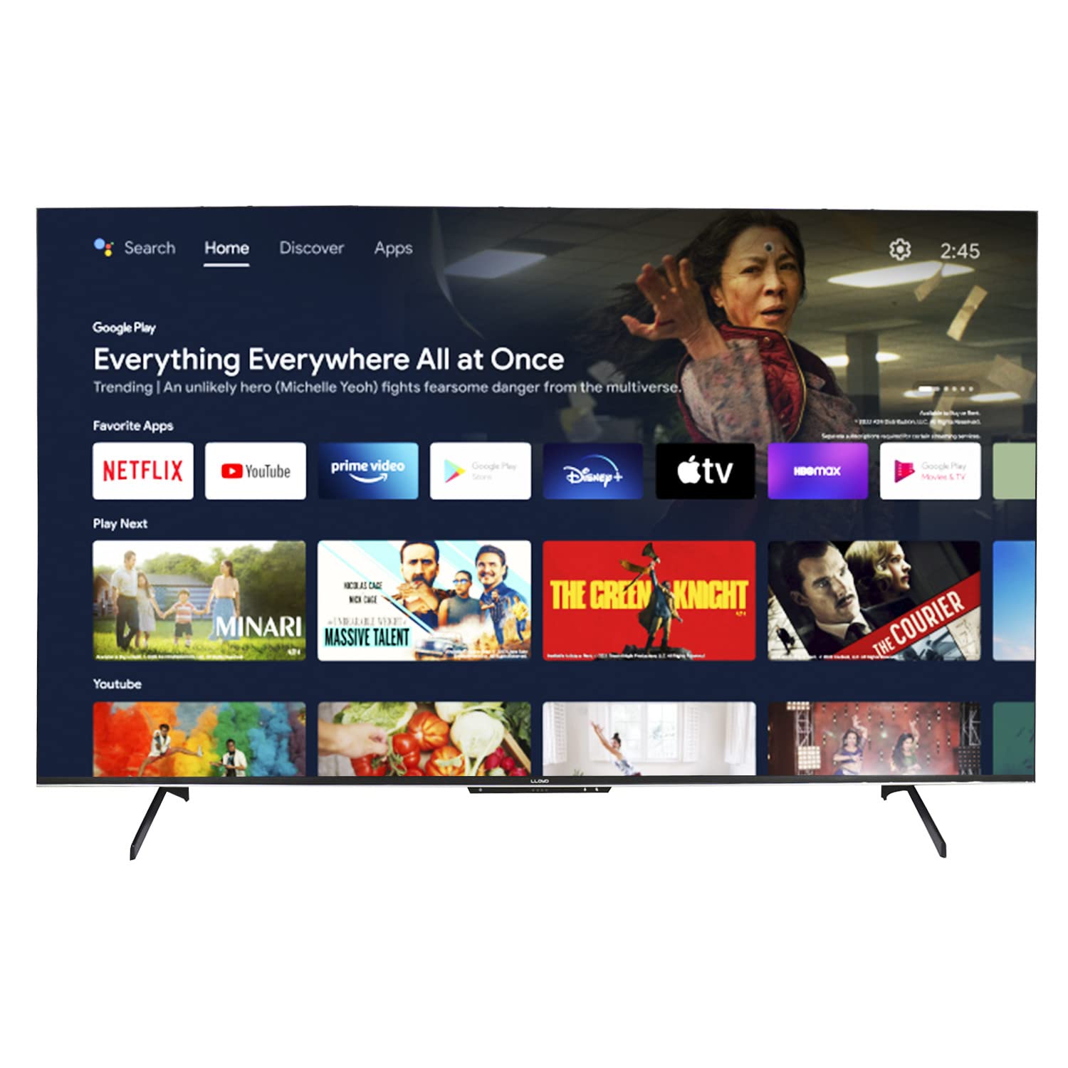LLOYD 43QX900F 109 cm (43 Inches) QLED Television Smart Google TV Mahajan Electronics Online