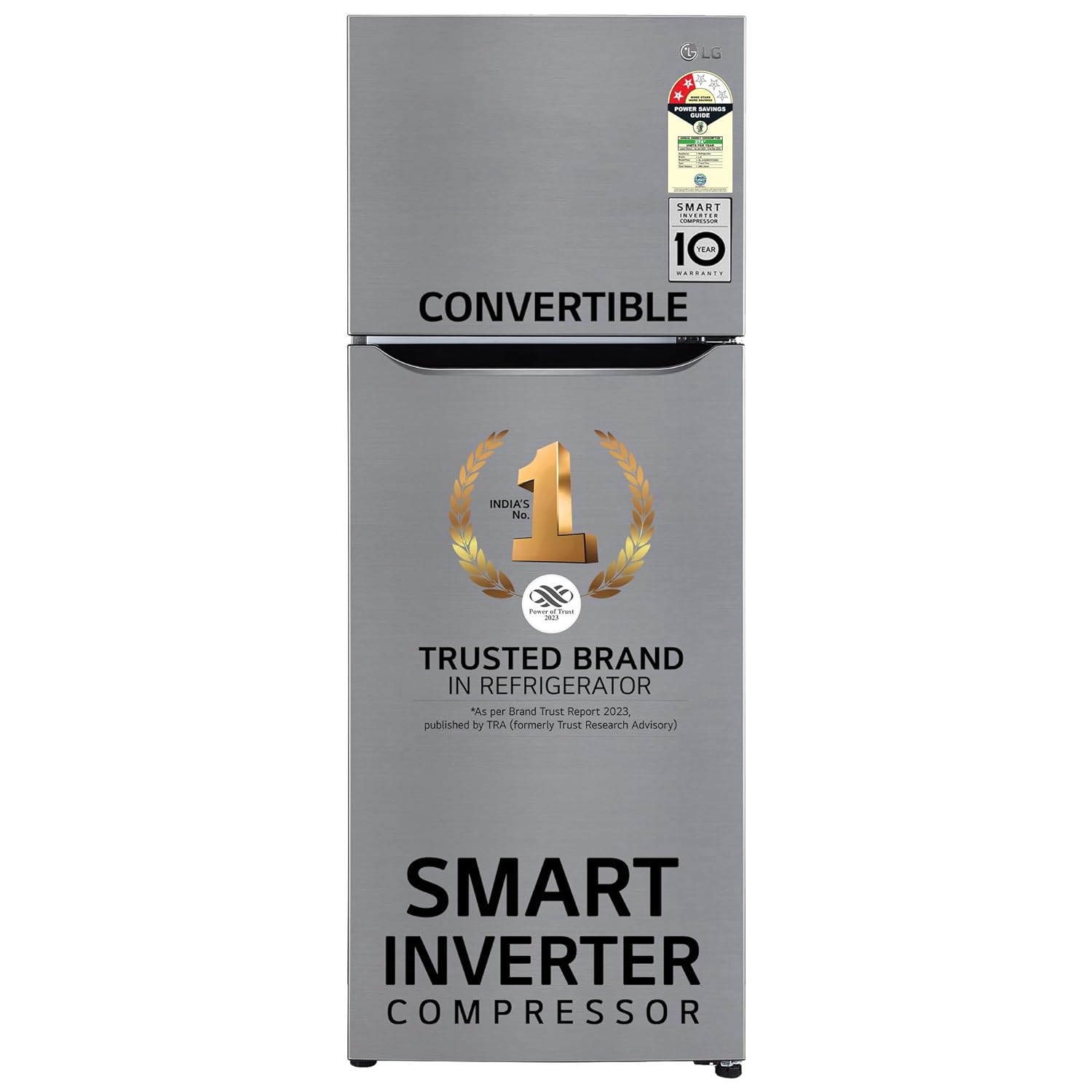 LG GL-S322SPZY 288 L 2 Star Smart Inverter Frost-Free Mahajan Electronics Online