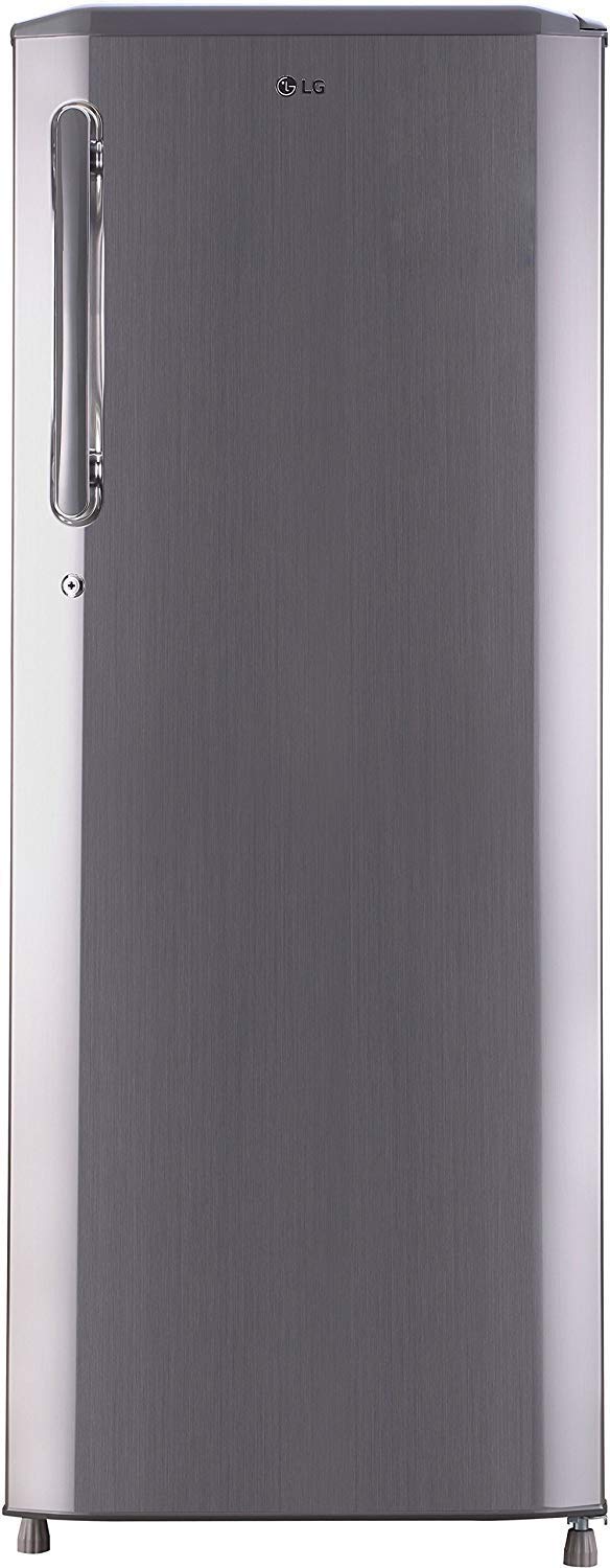 LG GL-B281BPZX 261 L 3 Star Inverter Direct Cool Single Door Refrigerator( Shiny Steel, Fast Ice Making , Gross Volume- 270 L) Mahajan Electronics Online
