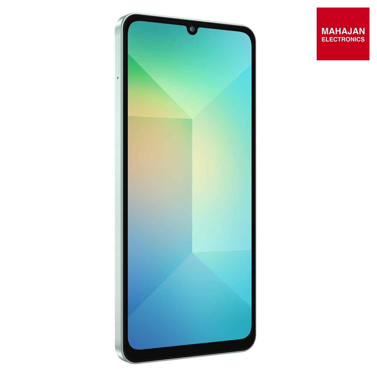 Samsung Galaxy A06 5G (Light Green, 4GB RAM, 128GB Storage)| True 5G with 12 5G Bands | 50MP Dual Camera | 4 Gen Updates | IP54 | Voice Focus With 25W Adapter – Mahajan Electronics Online.