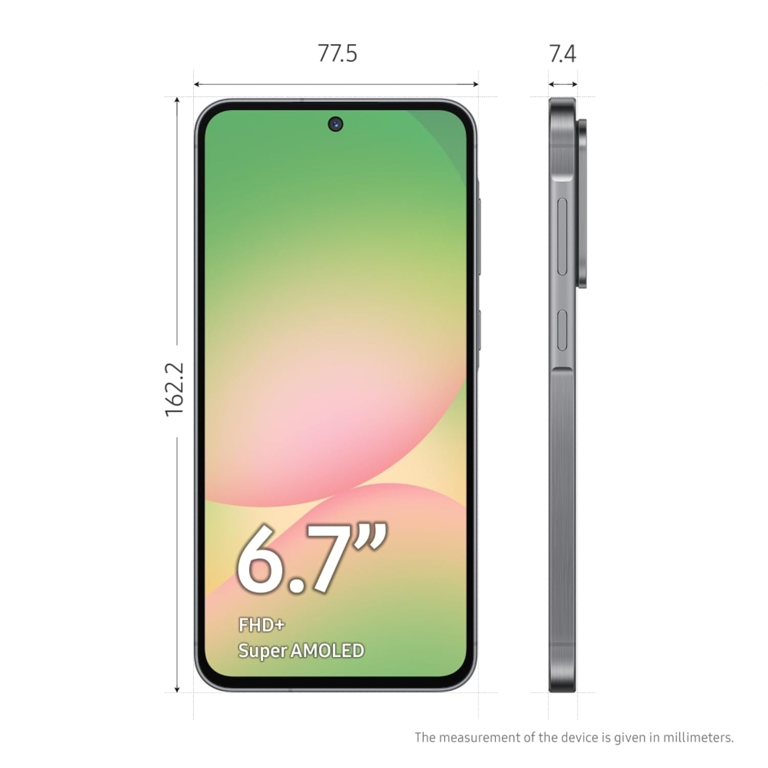 Samsung Galaxy A56 5G (Awesome Graphite, 12GB, 256GB) Mahajan Electronics Online