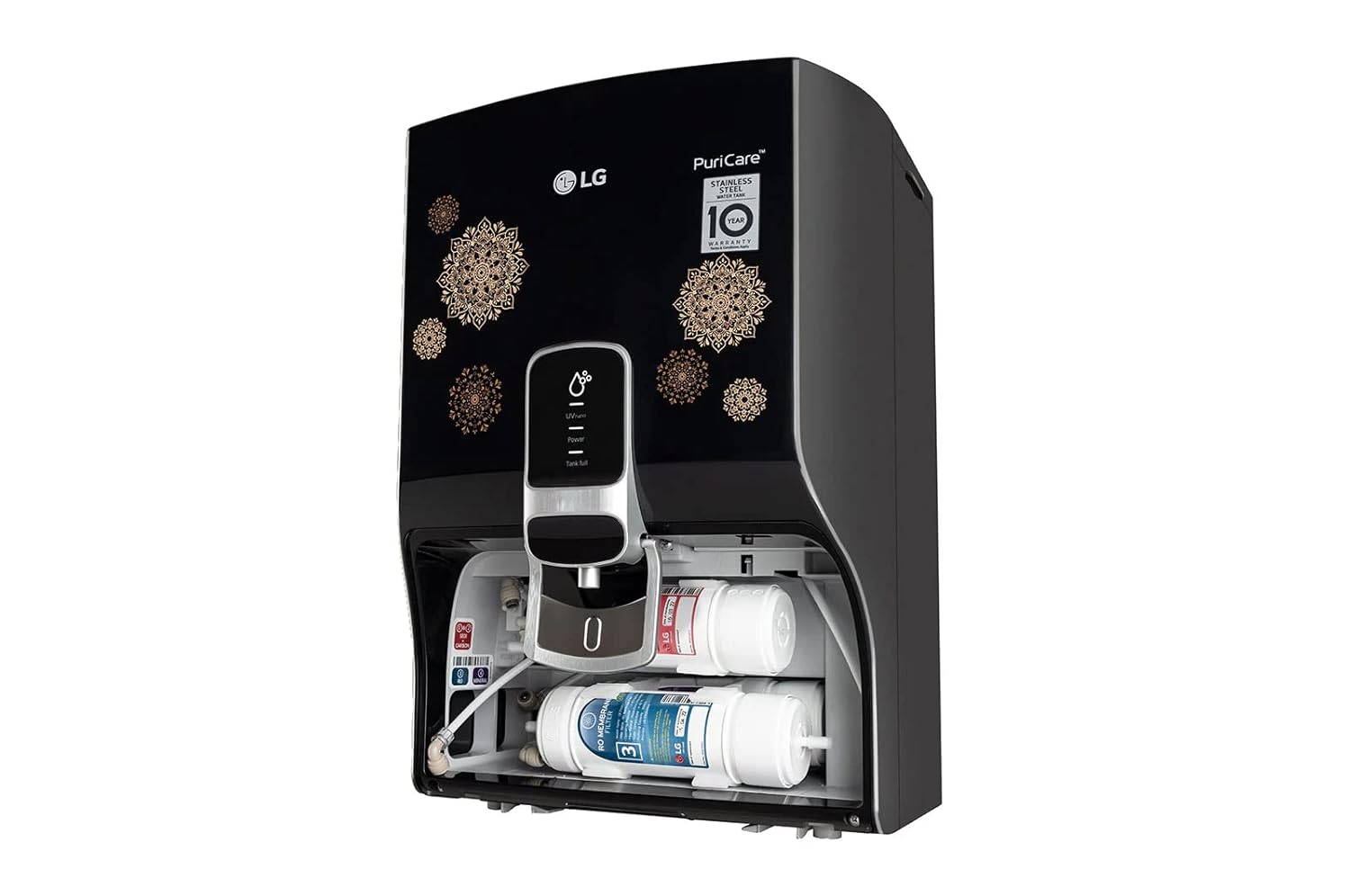 LG WW155NPB 8 litres RO+UV Water Purifier with Digital Sterilizing care and In Tank UV LED Mahajan Electronics online