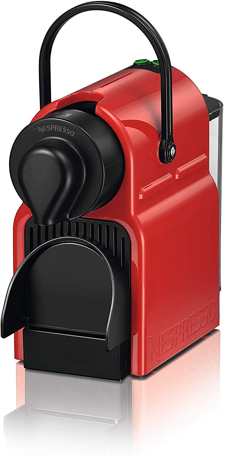 Nespresso Inissia Coffee Capsule Machine, Red Mahajan Electronics Online