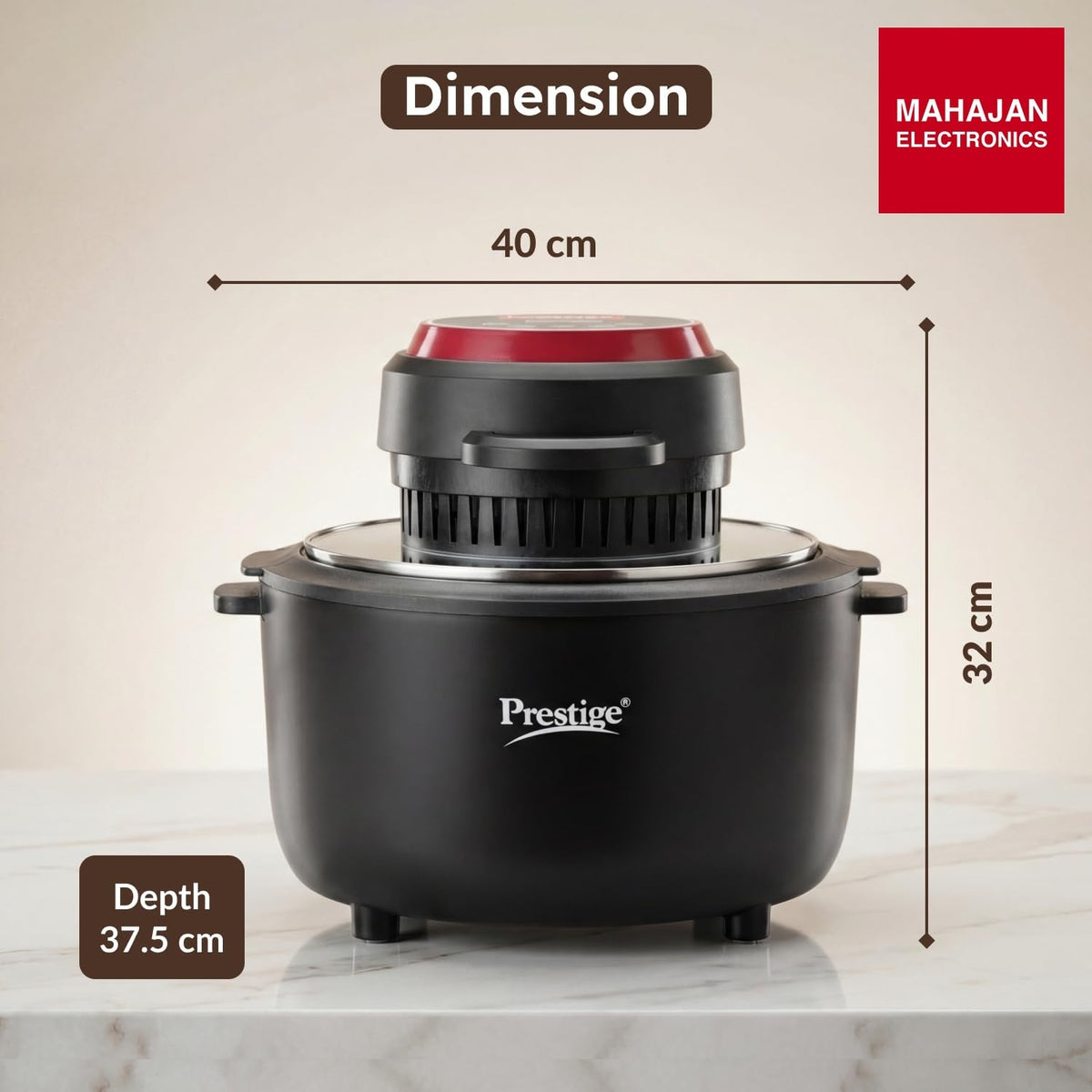 Prestige Multi-Chef 6.5 L All-in-One Air Fryer – Mahajan Electronics Online.