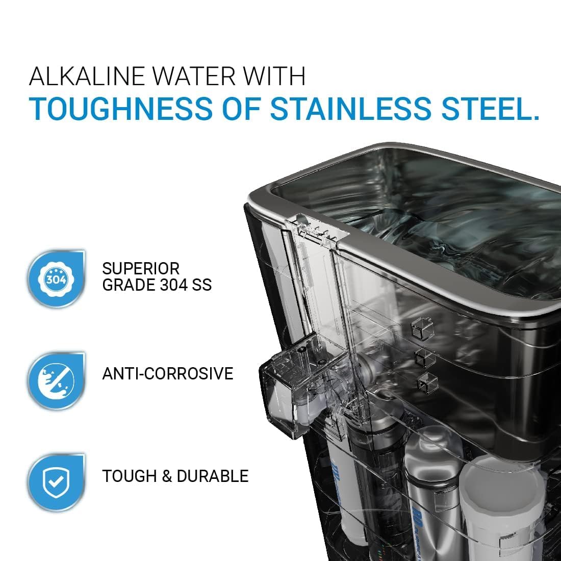 Aquaguard Superio Alkaline Water Purifier with RO+UV+MTDS GWPDSRUAL03000 Mahajan Electronics Online
