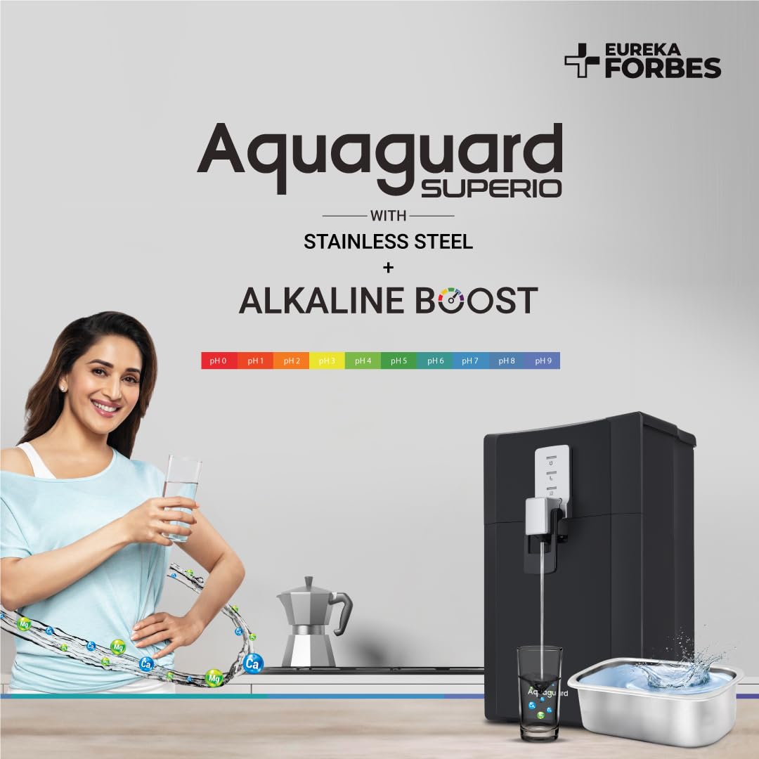 Aquaguard Superio Alkaline Water Purifier with RO+UV+MTDS GWPDSRUAL03000 Mahajan Electronics Online