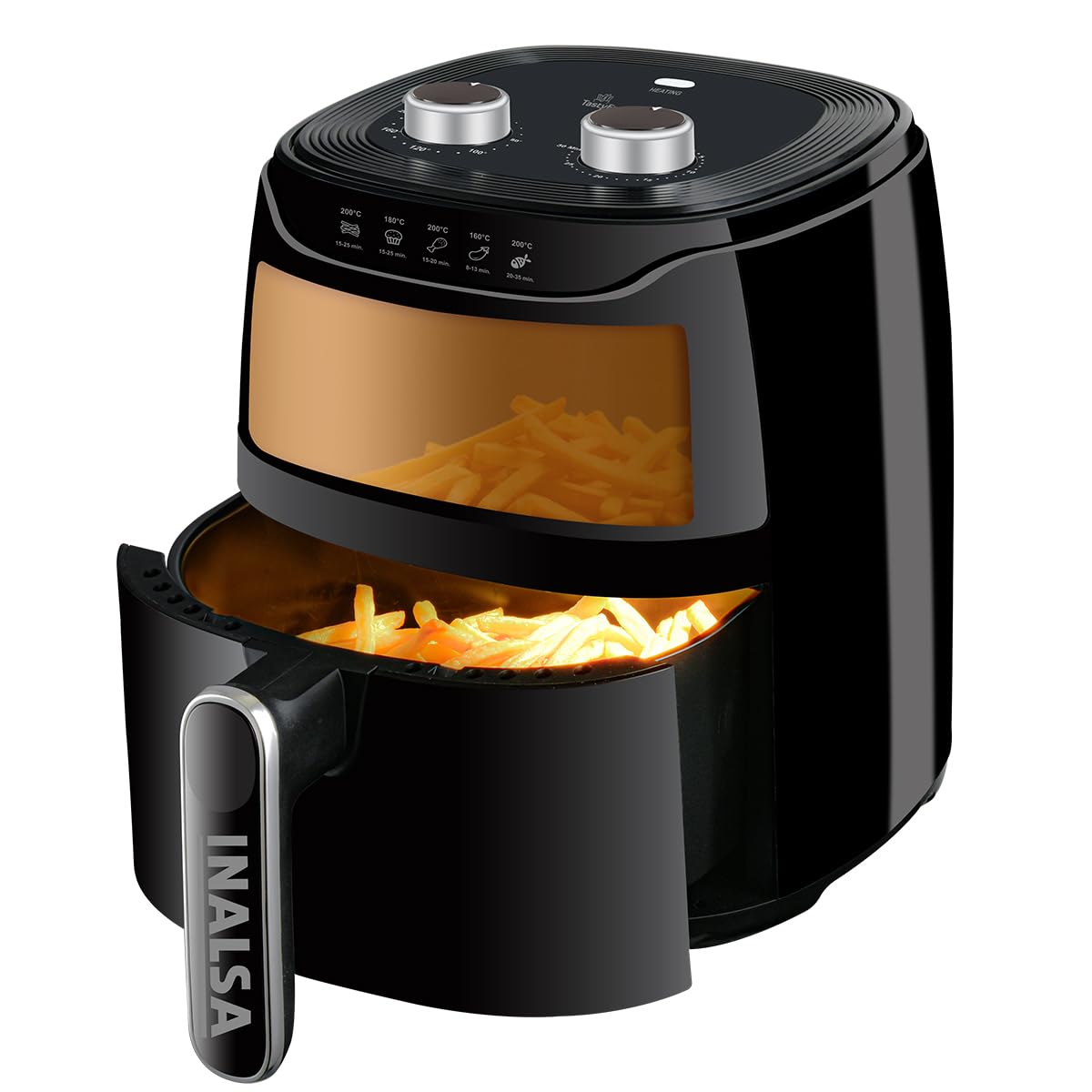 INALSA Tasty fry MW Air Fryer for Home, 4.2 L Capacity