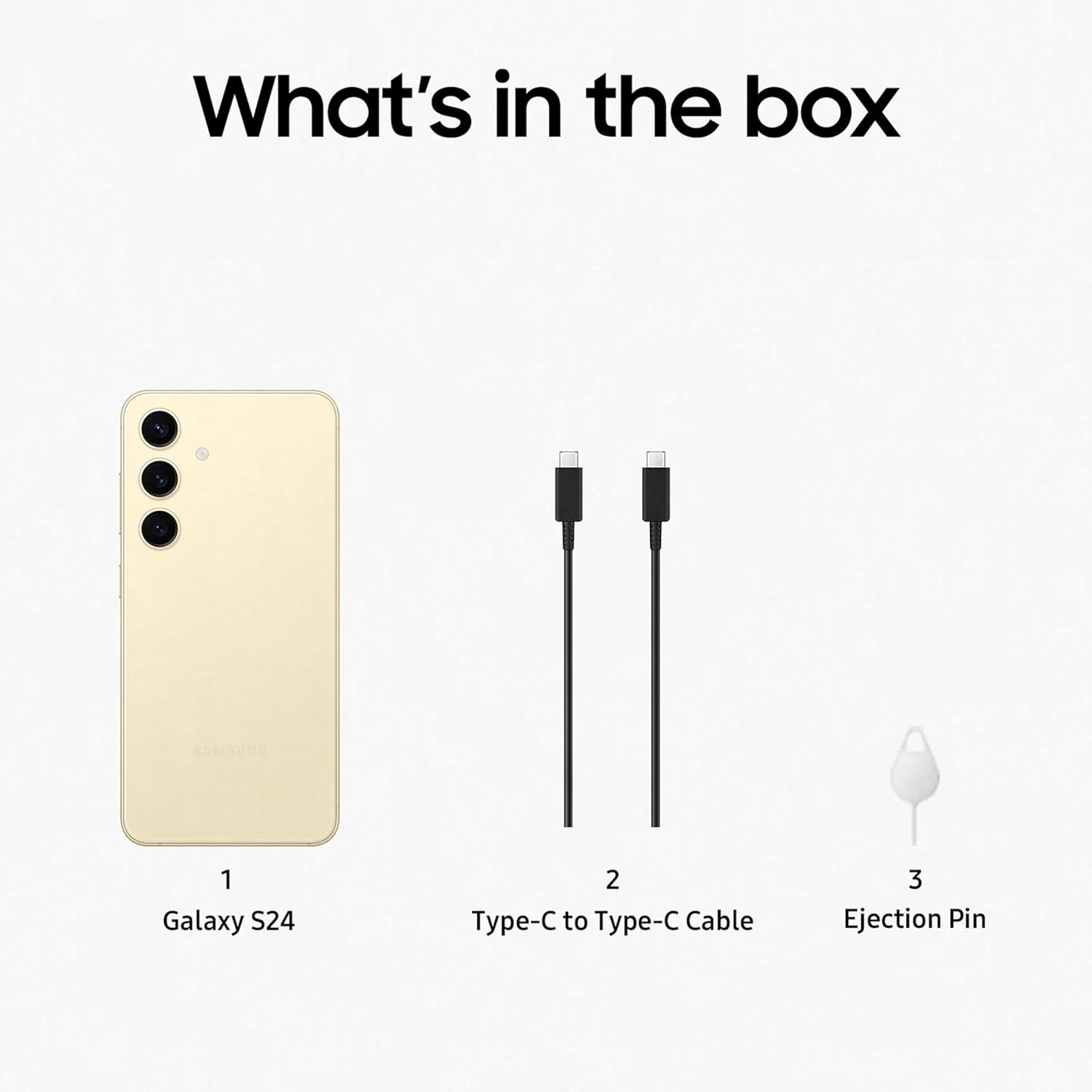 Samsung Galaxy S24 5G (Amber Yellow, 8GB, 256GB Storage) Mahajan Electronics Online