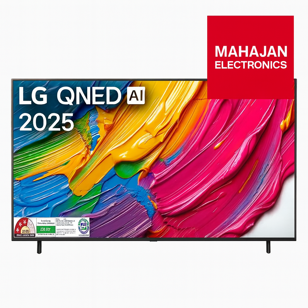 LG 55QNED8BA6A 139 cm (55) 4K QNED 8BA Smart TV with α7 AI Processor 4K Gen8, Filmmaker Mode with Dolby Atmos Mahajan Electronics Online
