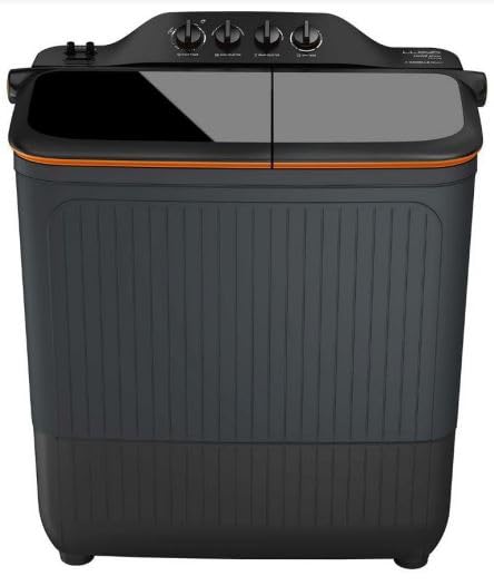 Havells-Lloyd GLWS105EPAVG Elante Pluss 10 Kg 5 Star Semi-Automatic Top Load Washing Machine (Dark Grey Tub with Orange Lids Color) Mahajan Electronics Online