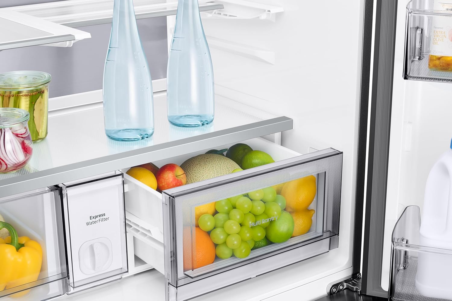 Samsung RM90F66CNCTL 658 L, Convertible, Digital Inverter, Frost Free, French Door Refrigerator ( Black, Clean Deep Charcoal) Mahajan Electronics Online