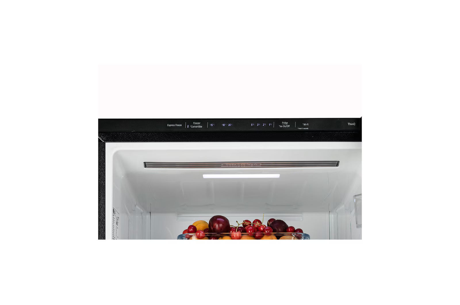 LG GL-B382EBMX 340L Bottom Freezer Refrigerator, Door Cooling+, Wi-Fi Convertible, Metal Fresh, Smart Inverter Compressor Black Mirror, 3 Star Mahajan Electronics Online
