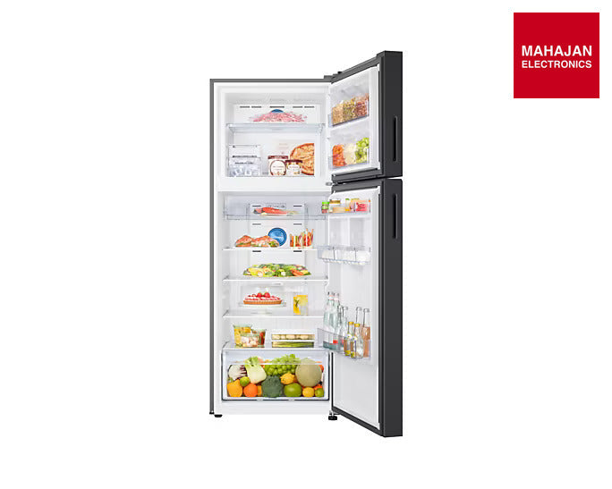 Samsung RT56DG7A6AB1TL 530L 5-in-1 Convertible Double Door Refrigerator – Black Matt, Twin Cooling, Wi-Fi – Mahajan Electronics Online.