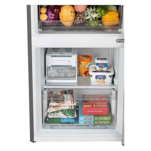 LG GL-B382CDSY 340 L 2 Star Inverter Frost Free Double Door Refrigerator with Door Cooling+ (Dazzle Steel) Mahajan Electronics Online Mahajan Electronics Online