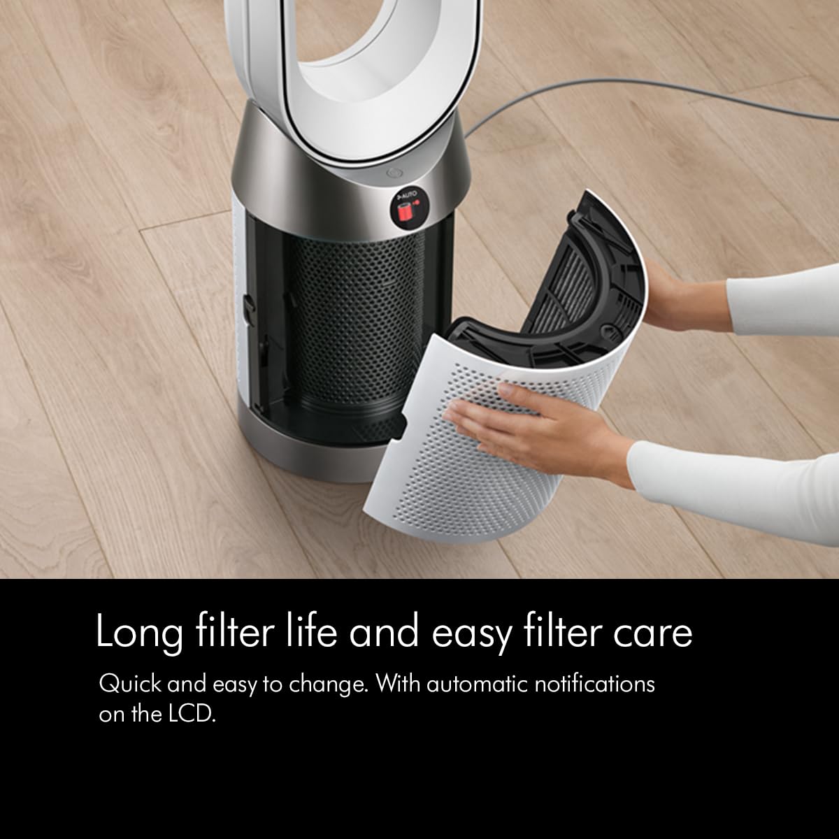 Dyson Air Purifier Cool PC1 | Removes 99.95% of allergens & pollutants as small as PM 0.1 Auto, Sleep and Night modes | Control via remote, App, compatible voice assistants | 2 Year Warranty Mahajan Electronics Online