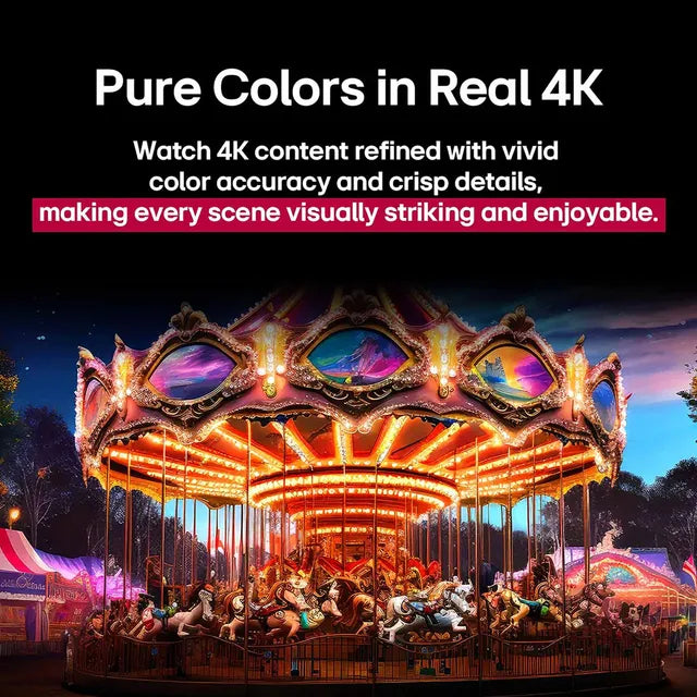 LG 43NANO83A6A NanoCell AI 109.22 cm (43 inch) 4K Ultra HD Smart WebOS TV with Dolby Atmos (2025 Model) Mahajan Electronics Online