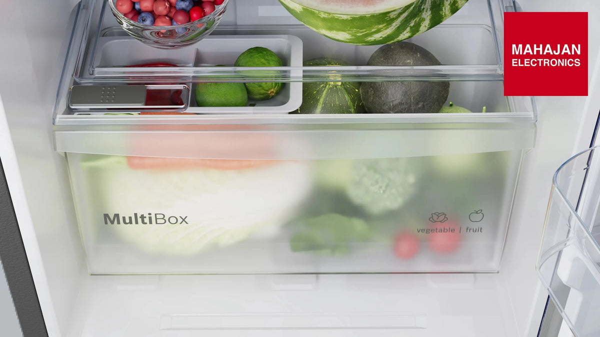 Bosch COT18S41EI free-standing fridge 185L 1 Single Door Refrigerator with Inverter Compressor, Toughened – Mahajan Electronics Online.