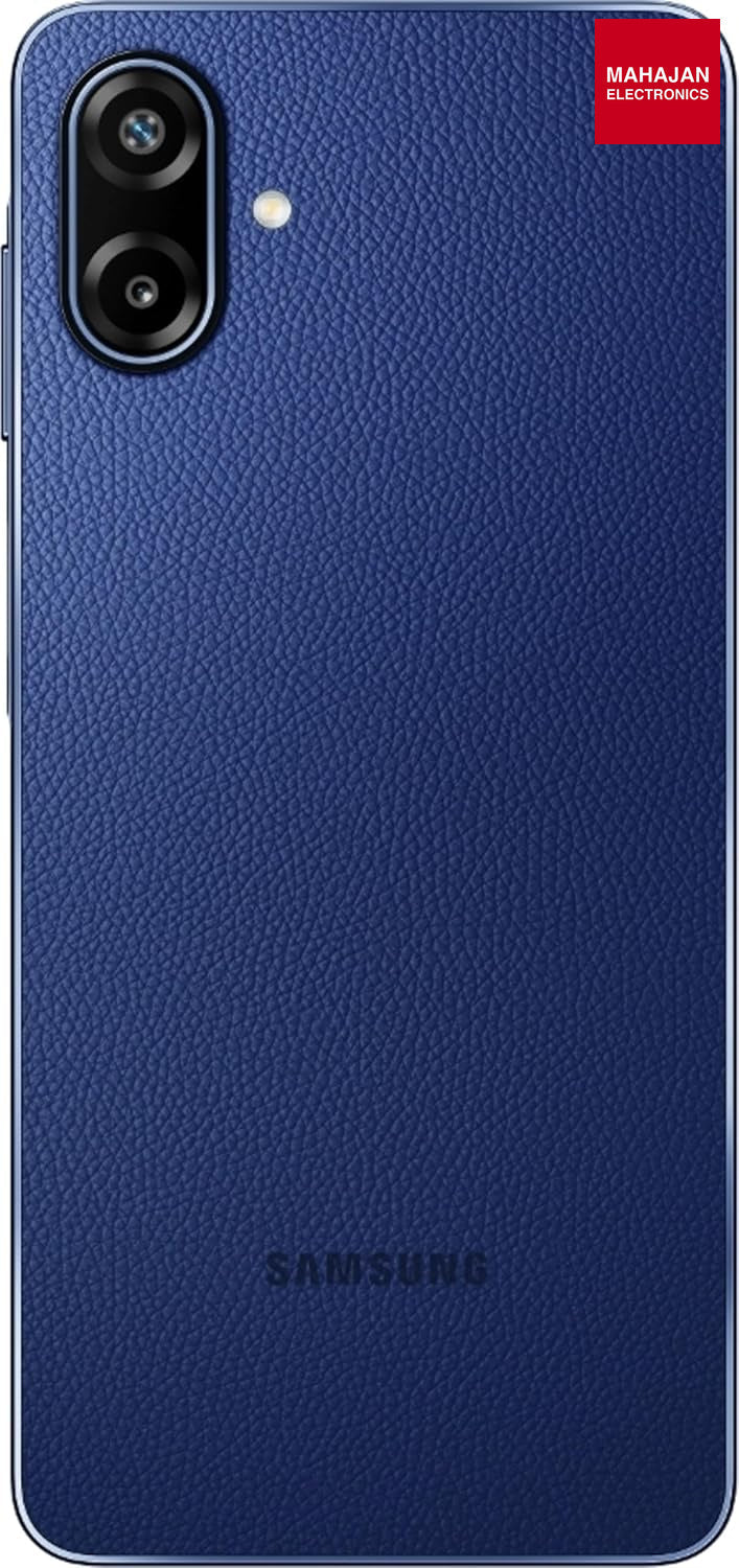 Samsung Galaxy F70e 5G (Spotlight Blue, 128 GB) (6 GB RAM) | 6000 mAh Battery | Dimensity 6300 | Octa Core Processor | 6.74" PLS LCD Display – Mahajan Electronics Online.