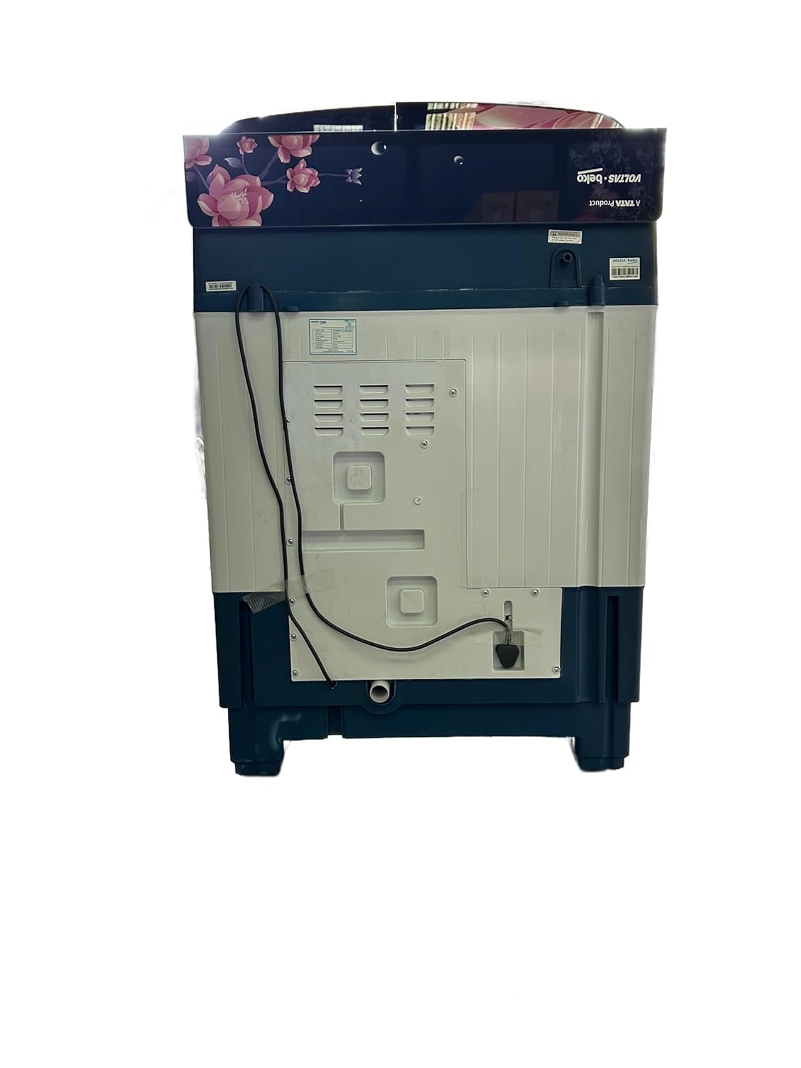 Voltas Beko WTT80DBLG/BLSSWH5GBDE 8 kg Semi Automatic Top Load Washing Machine | 5 Star | 1350 RPM | Two-Way Waterfall | Lint Filter | Mahajan Electronics Delhi NCR Mahajan Electronics Online