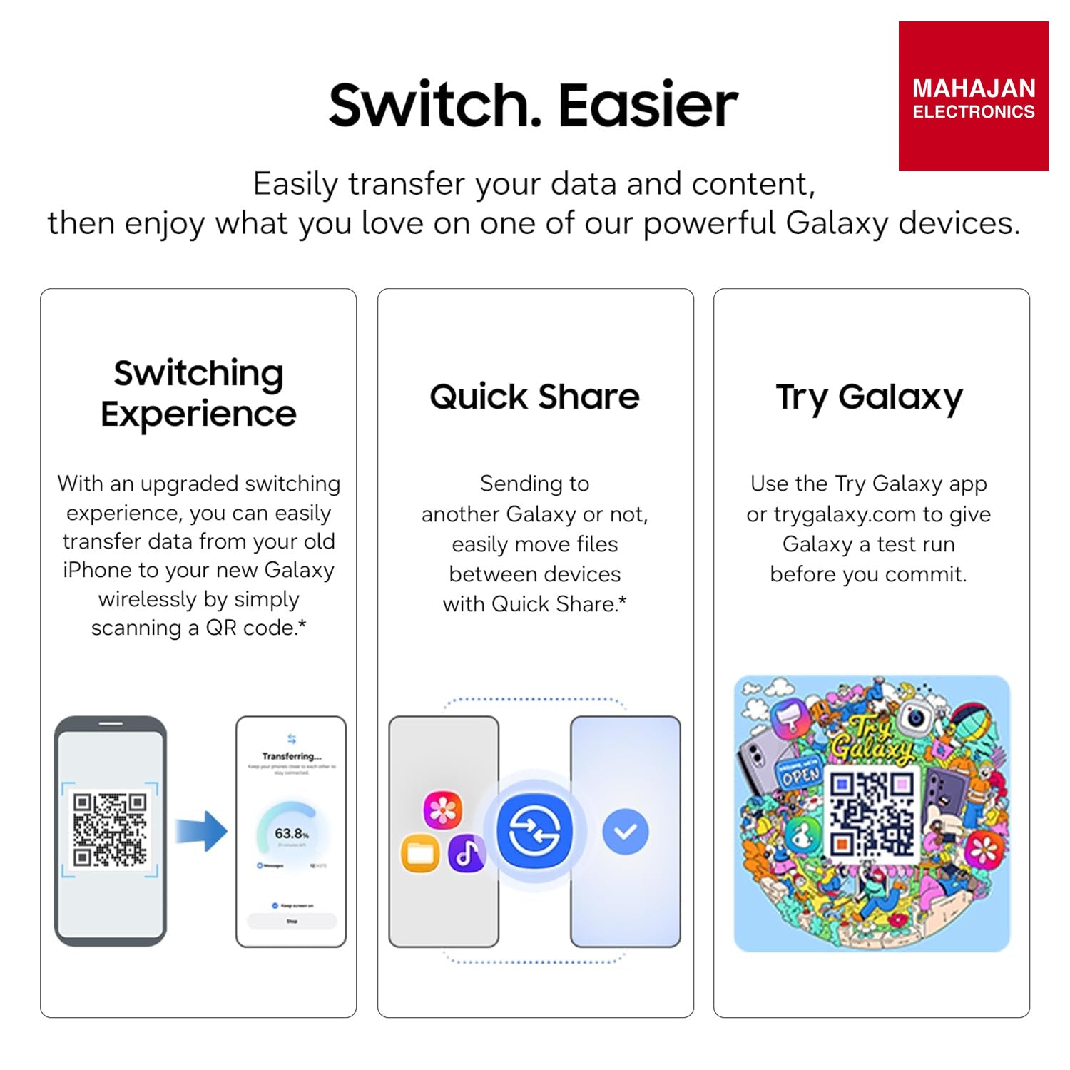 Samsung Galaxy Z Flip8 5G Smartphone with Galaxy AI (Cream, 12GB RAM, 256GB Storage), Hands Free Selfie – Mahajan Electronics Online.