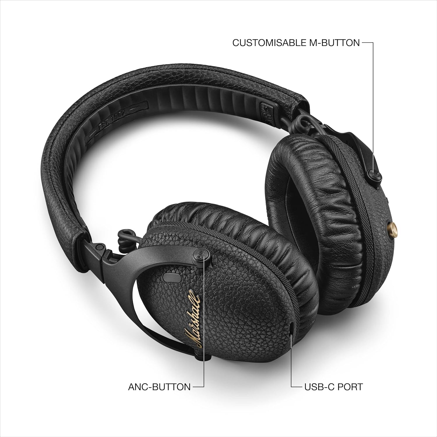 Marshall Monitor III Active Noise Canceling Over Ear Bluetooth Headphones Mahajan Electronics