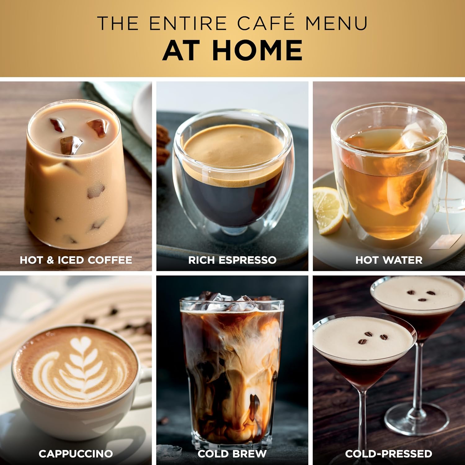 Ninja ES701 Luxe Café Pro Series, Espresso Machine, Drip Coffee, Cold Brew, Hot Water, Integrated Tamper, Built-in Grinder, Hands-Free Frother for Cappuccinos, Lattes, Americanos, Dairy or Non-Dairy Mahajan Electronics Online