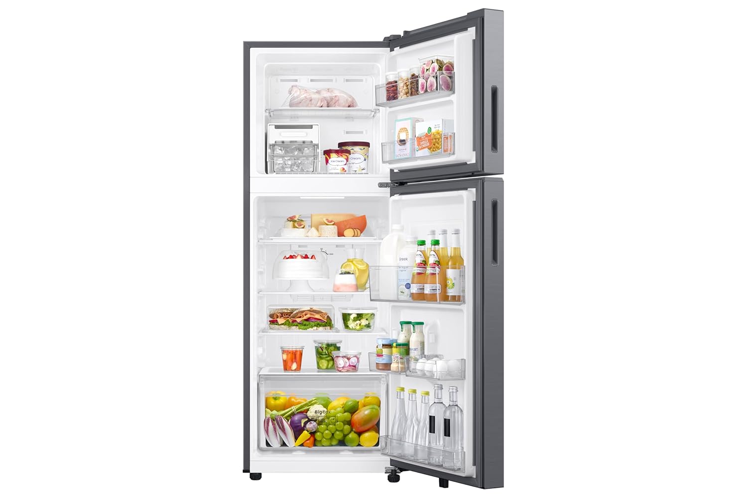 Samsung RT40H30U2KHL 256 L, 2 Star, Digital Inverter, Frost Free Double Door Refrigerator ( luxe black, 2026 Model) mahajan electronics online