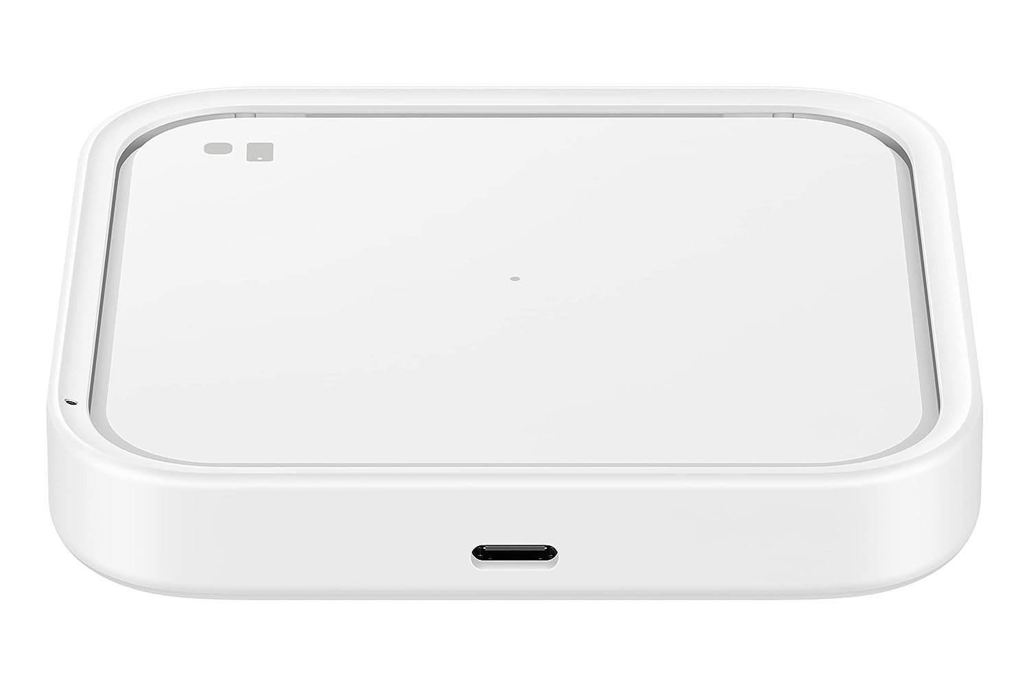 Samsung Original 15W Single Port Type - C Super Fast Wireless Charger (Cable not Included), White - Mahajan Electronics Online