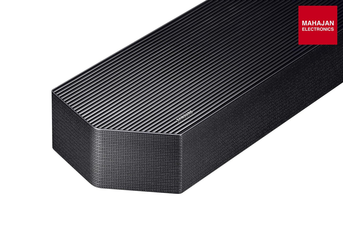 Samsung HW-Q990H/XL,Titan Black 756 W True 11.1.4 ch Full Surround Soundbar with Wireless Dolby Atmos | Center-Up-Side-Front Wide-firing Speakers | Alexa | Wi-Fi | HDMI eARC | Optical In | Bluetooth โ Mahajan Electronics Online.