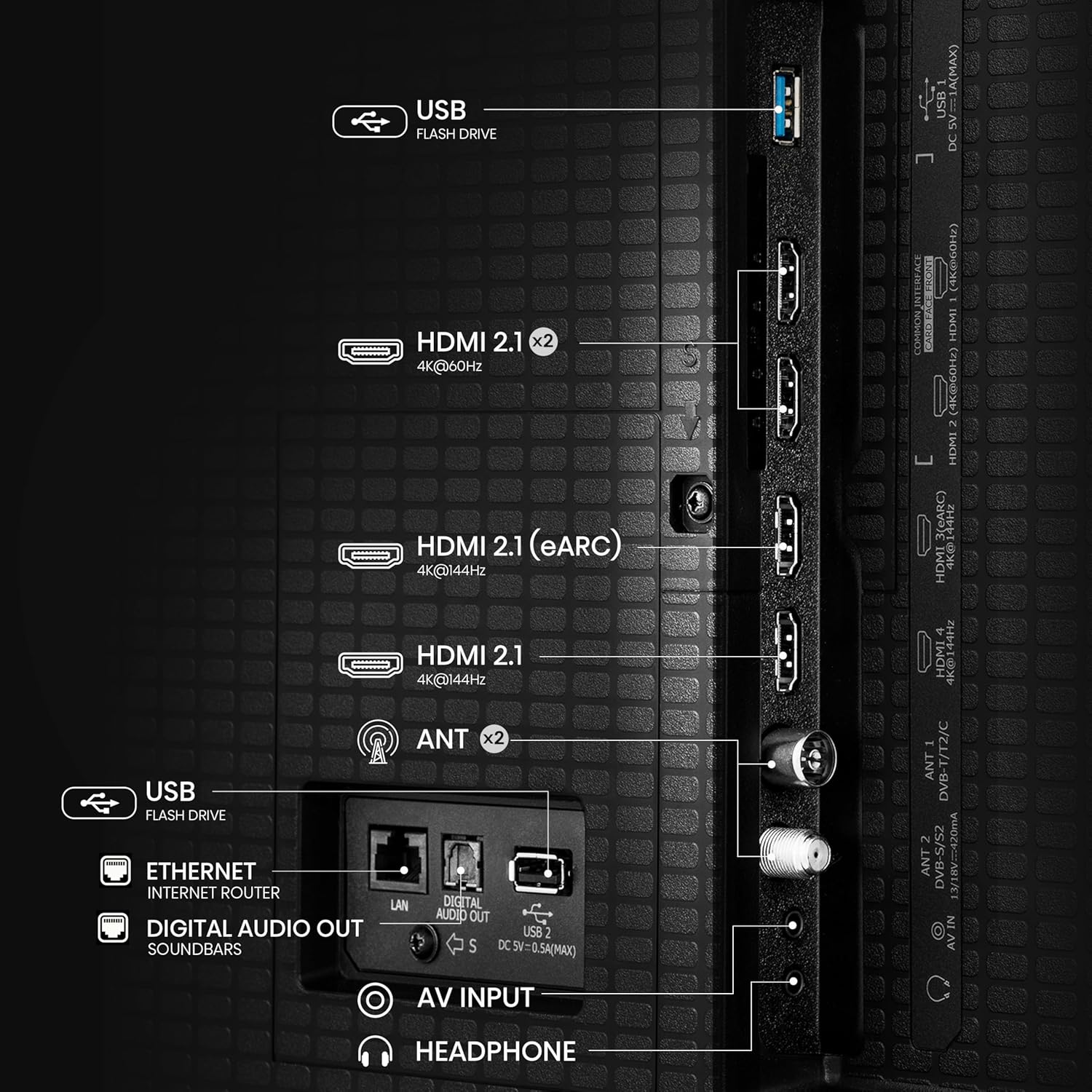 Hisense 85U7Q 215 cm (85 inches) U7Q Series 4K Ultra HD Smart QLED Mini LED TV 85U7Q mahajan electronics online