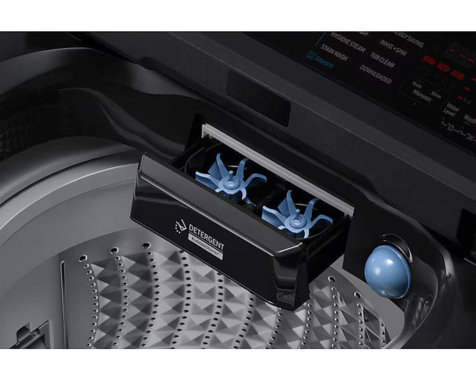 Samsung WA80F08B3B 8.0 kg Top Load Washing Machine with AI Wash and Heater Mahajan Electronics Online