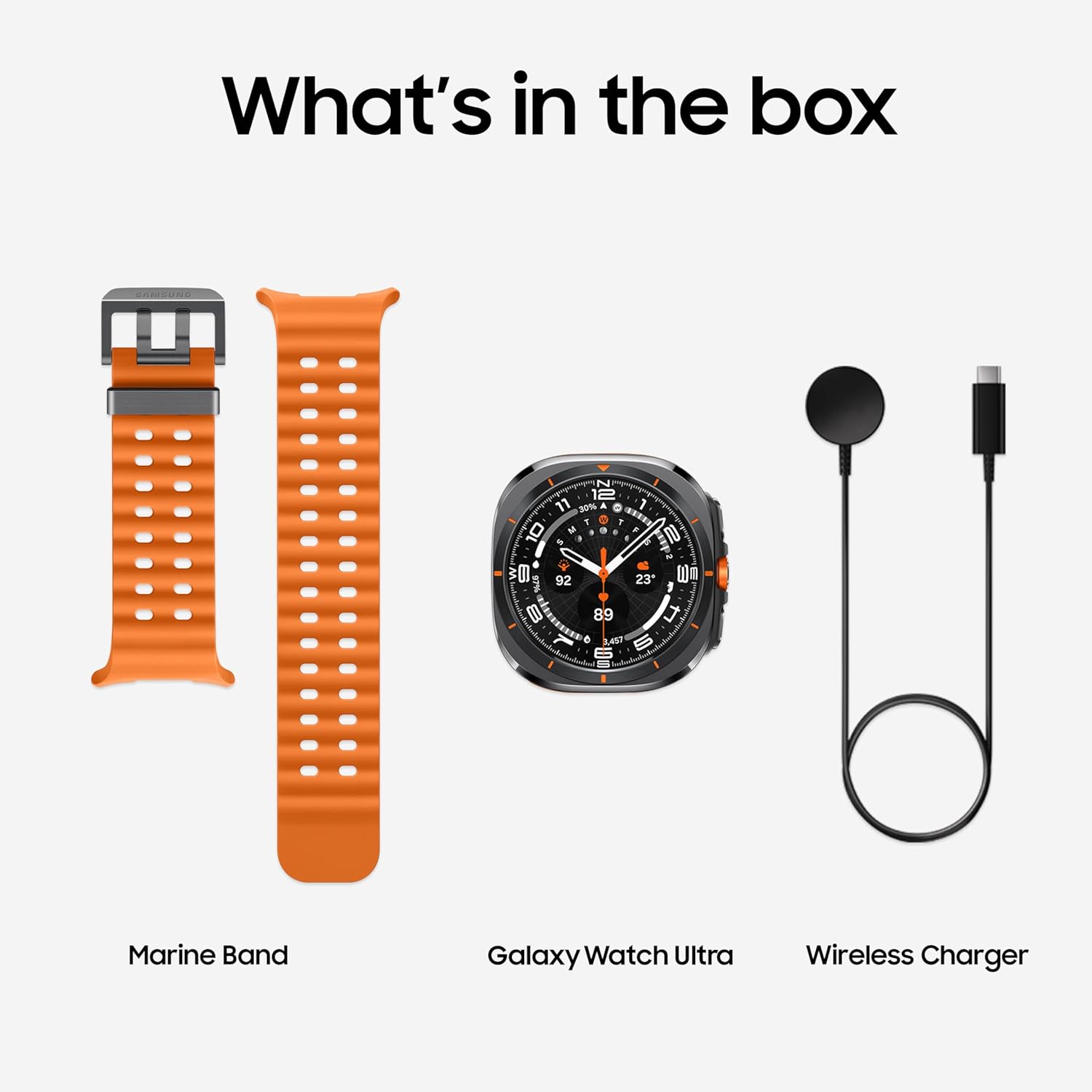 Samsung Galaxy Watch Ultra (47mm, LTE, Gray) with Upto 100h battery | 3nm Processor | Dual GPS | Quick Button/Siren Mahajan Electronics Online