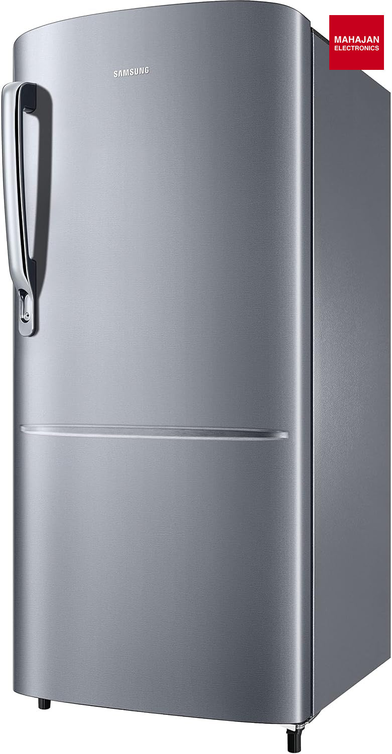 Samsung RR20C2712S8/NL 183 L, 2 Star, Digital Inverter, Direct-Cool Single Door Refrigerator (, Silver, Elegant Inox) Samsung online mahajan electronics