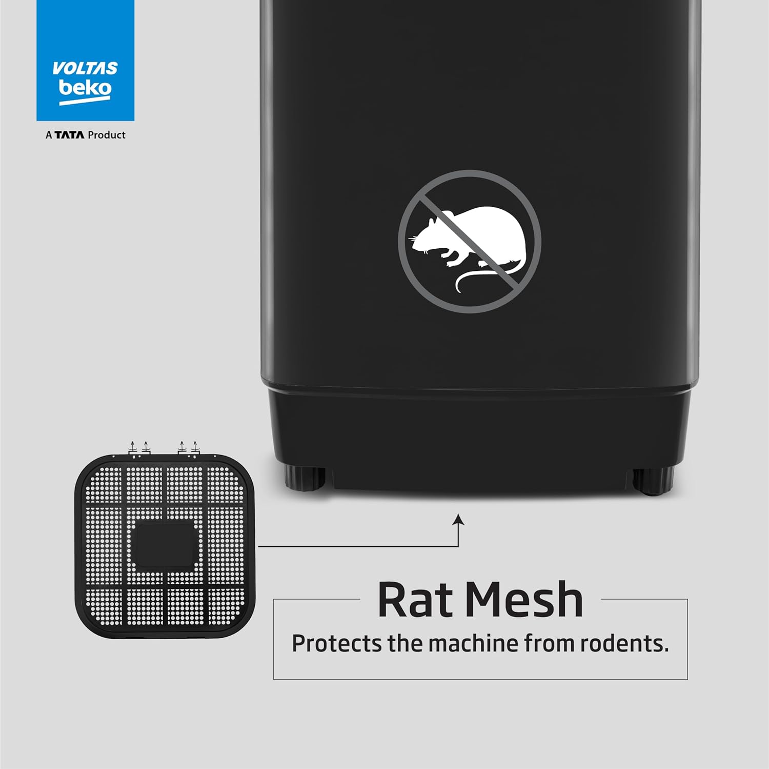 Voltas Beko WTL70UPGC/SPCPOF 7 Kg 5 Star Fully-Automatic Top-Loading Washing Machine (Dark Grey, Monsoon Dry) Mahajan Electronics Online