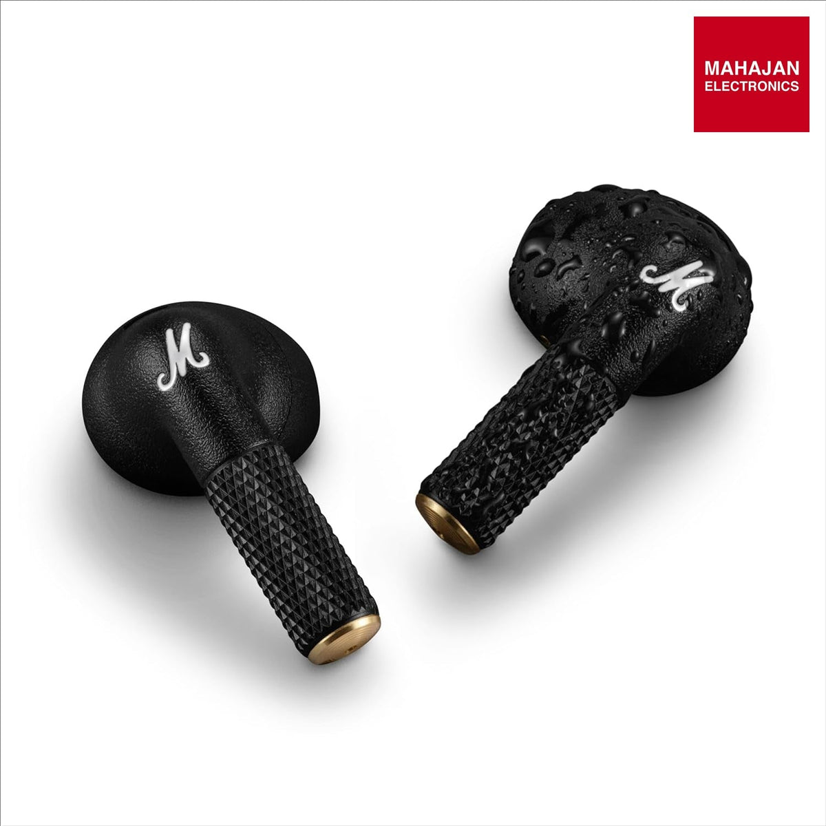 Marshall Minor IV Wireless Earbuds with 30+ Hours of Playtime, Water-Resistant, Wireless Charging- Black – Mahajan Electronics Online.