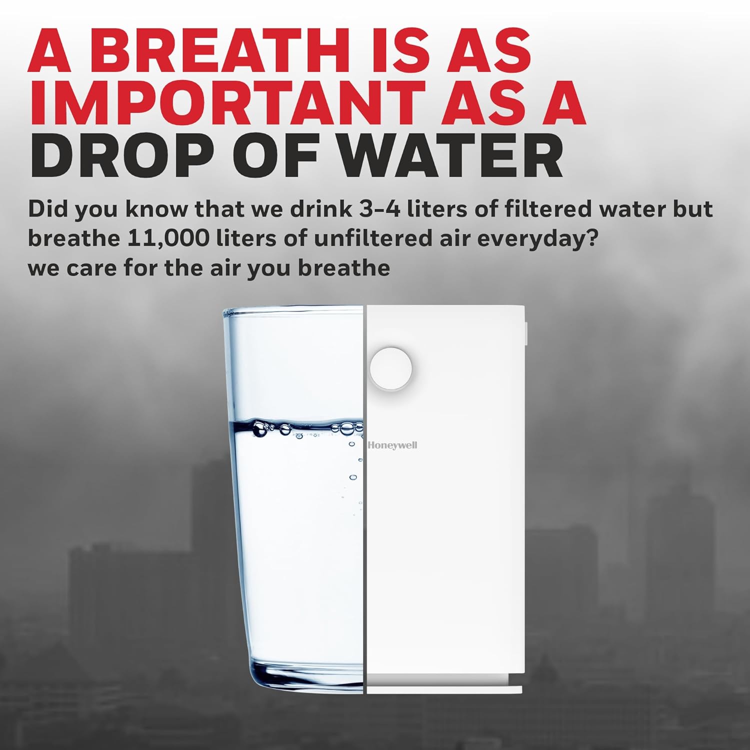Honeywell Air touch V3 Indoor Air Purifier, Pre-Filter, H13 HEPA Filter, Activated Carbon Filter – Mahajan Electronics Online.