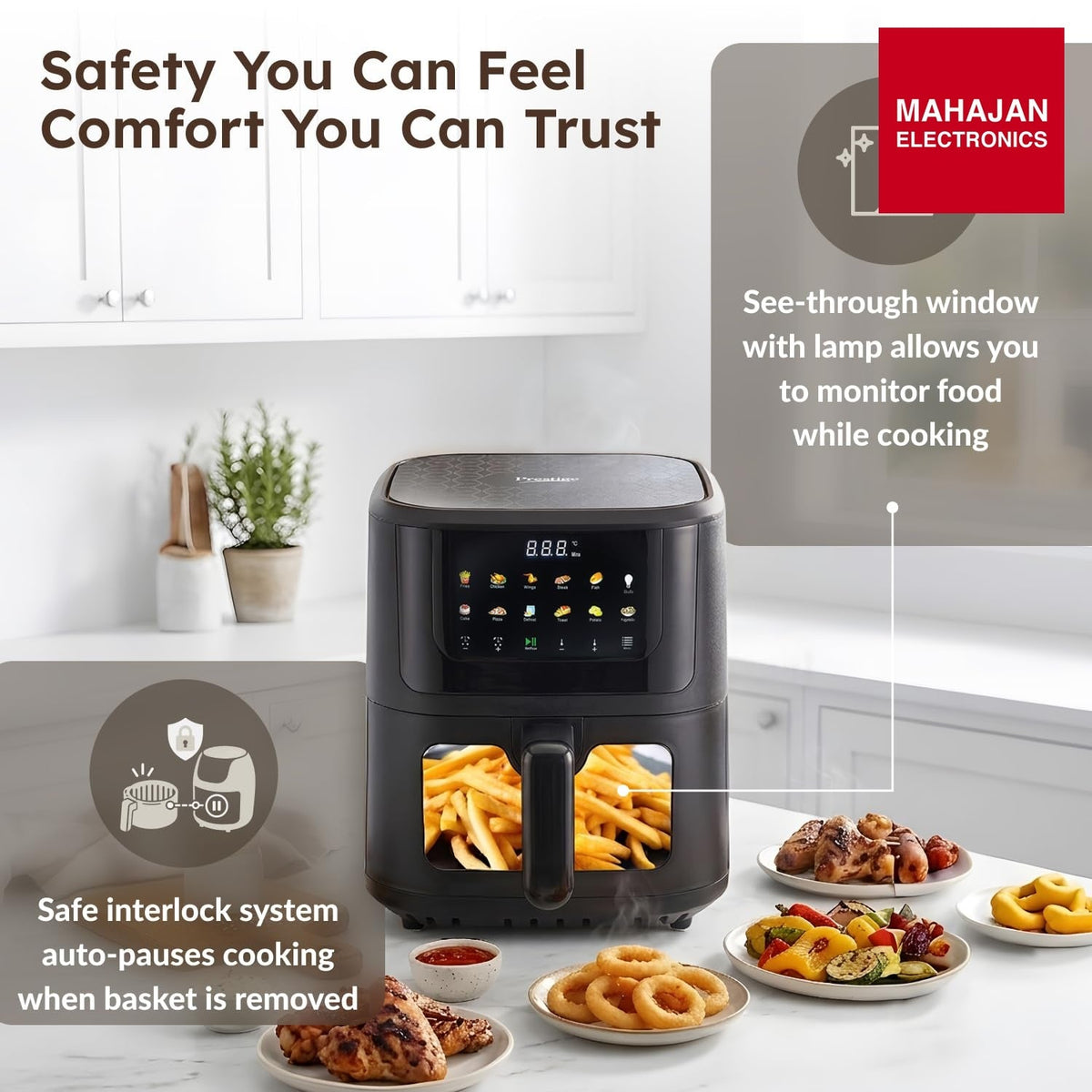 Prestige Crystachef 5.5 L Air Fryer – Mahajan Electronics Online.