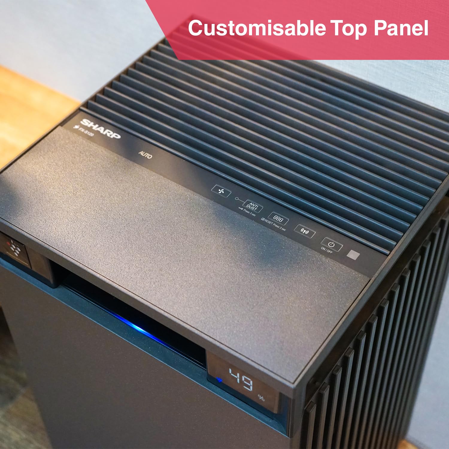 SHARP FX-S120M-H Air Purifier for Home | Wi-Fi Connectivity, Remote Operation Capability, PM 2.5 Display Mahajan Electronics Online