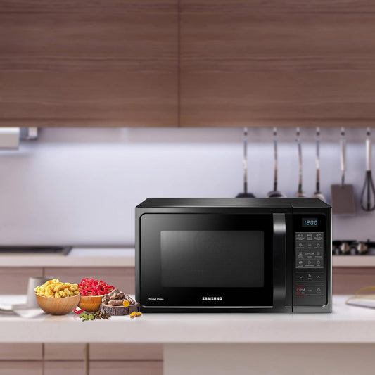 Samsung MC28A5013AK/TL 28L, Convection Microwave Oven with Curd Making( Black, 10 Yr warranty) Mahajan Electronics online