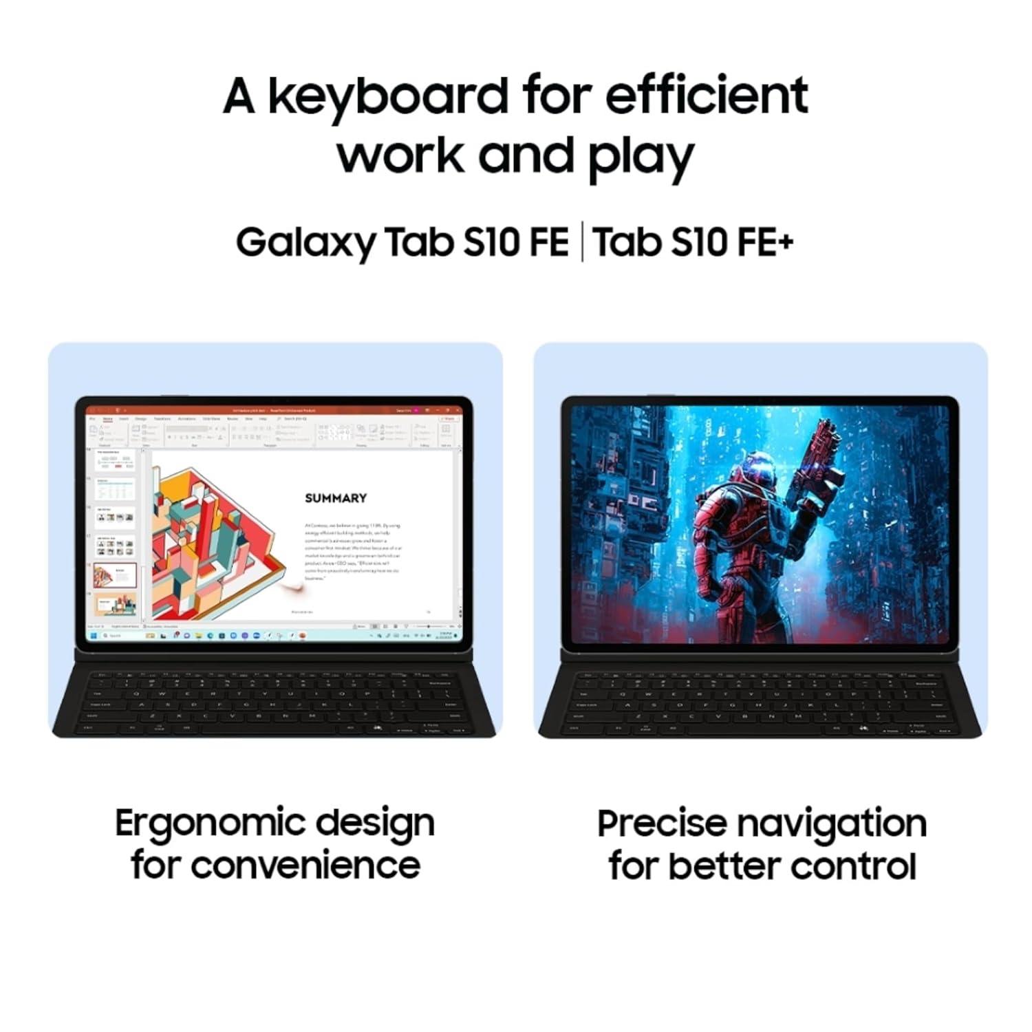 Samsung Galaxy Tab S10 FE+, S Pen in-Box, 27.7 cm (13.1 inch) LCD Display, 8 GB RAM, 128 GB Storage, Wi-Fi Tablet, Silver Mahajan Electronics Online